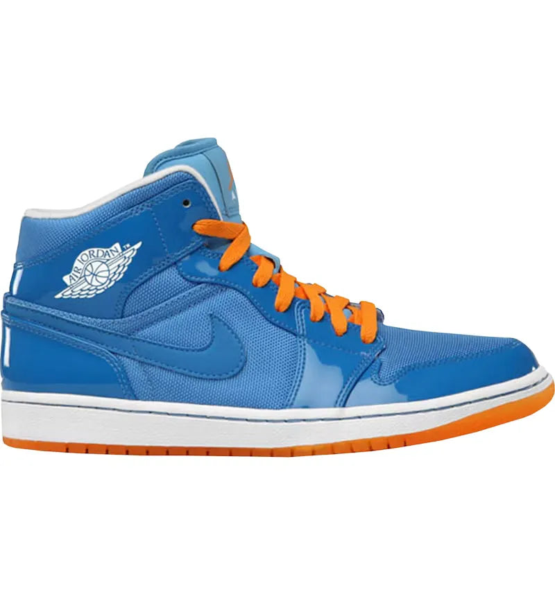Jordan 1 Retro Phat Mid Italy Blue - vue 360