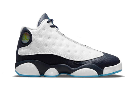 Jordan 13 Retro White Obsidian Powder Blue (PS) - authentic Jordan sneakers