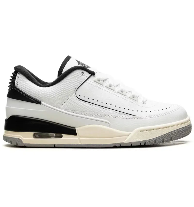 Jordan 2/3 White Black (GS) - vue 360