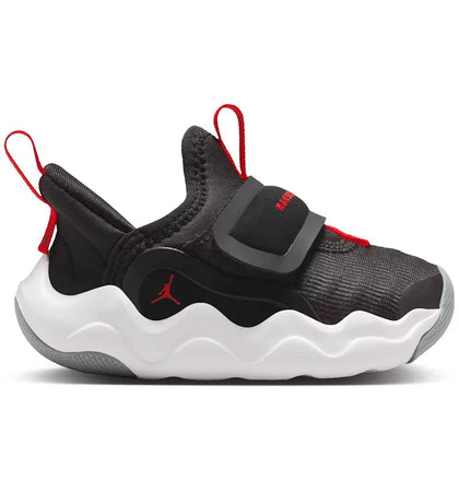 Jordan 23/7.2 EasyOn Black Cool Grey White University Red (TD) - authentic Jordan sneakers