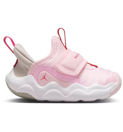 Jordan 23/7.2 EasyOn Pink Foam Tech Grey White Fire Red (TD) - authentic Jordan sneakers