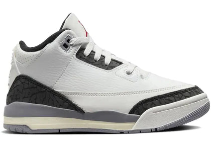 Jordan 3 Retro Cement Grey (PS) - authentic Jordan sneakers