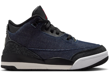 Jordan 3 Retro Levi’s Indigo (PS) - sneakers view 2