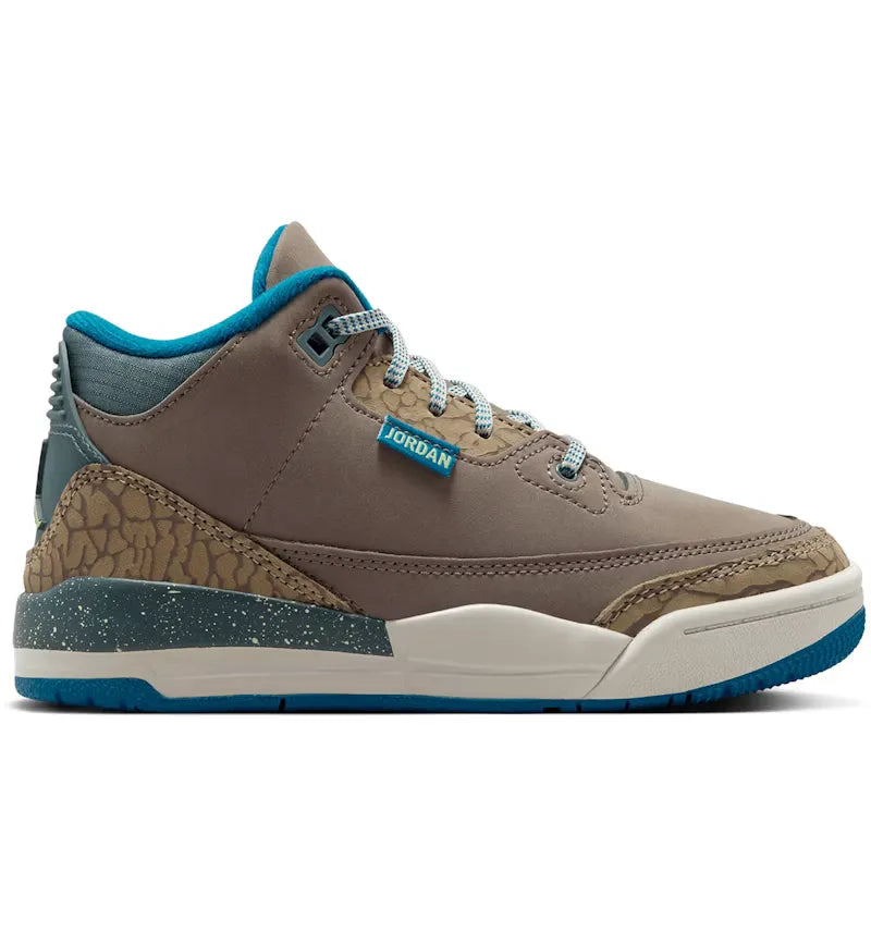 Jordan 3 Retro Olive Grey (PS) - vue 360