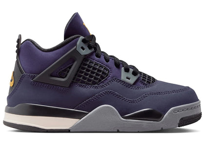 Jordan 4 Retro Lakers (PS) - authentic Jordan sneakers
