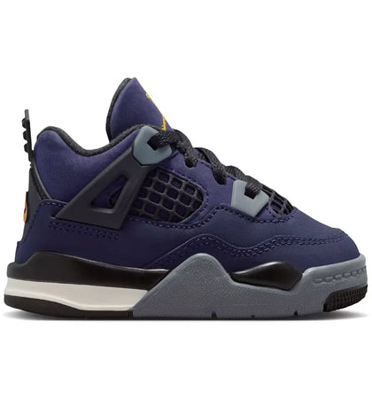 Jordan 4 Retro Lakers (TD) - authentic Jordan sneakers