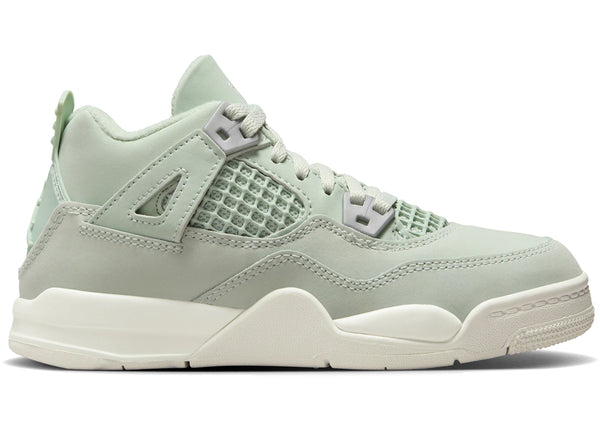 Jordan 4 Retro Seafoam Sail (PS) sneakers - authentic Jordan shoes