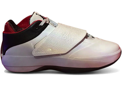 Jordan 40-20 White Varsity Red - authentic Jordan sneakers
