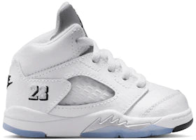 Jordan 5 Retro White Metallic (2026) (TD) - vue 360