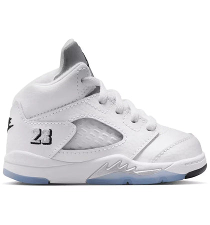 Jordan 5 Retro White Metallic (2026) (TD) - authentic Jordan sneakers