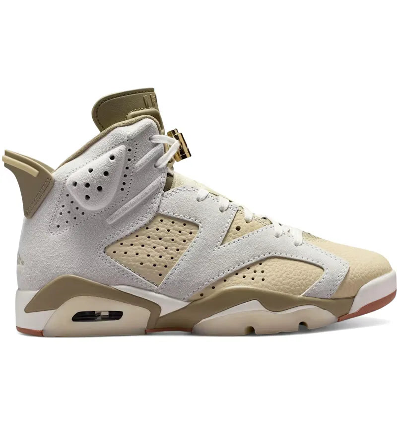Jordan 6 Retro Neutral Olive (Women's) - vue 360