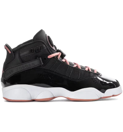 Jordan 6 Rings Black White Anthracite Rust Pink (GS)