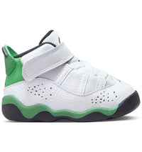 Jordan 6 Rings White Black Lucky Green (TD)