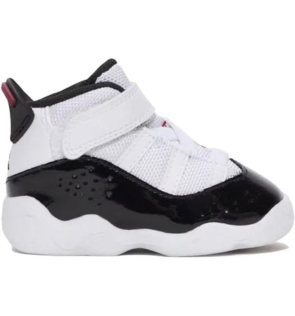 Jordan 6 Rings White Varsity Red Black (TD) - authentic Jordan sneakers