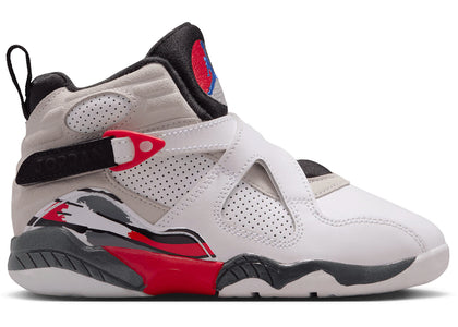 Jordan 8 Retro White True Red (2025) (PS) - authentic Jordan sneakers