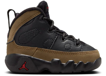 Jordan 9 Retro Olive (2024) (TD) - authentic Jordan sneakers