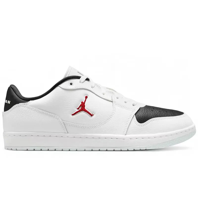 Jordan Access Court Low White Black Gym Red - vue 360