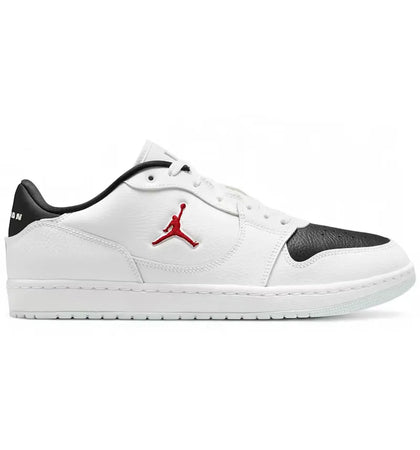 Jordan Access Court Low White Black Gym Red - authentic Jordan sneakers