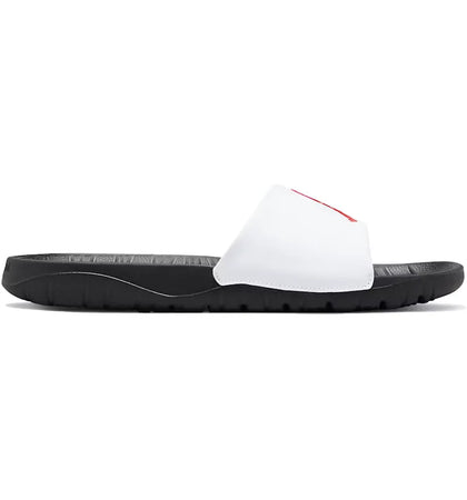 Jordan Break Slide Black University Red White - authentic Jordan sneakers