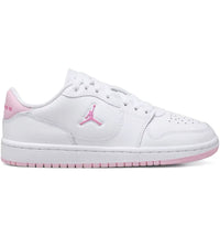 Jordan Court Connect Low White Pink China Rose (GS)