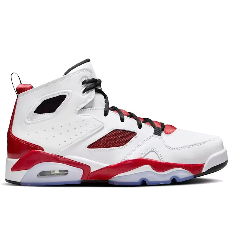 Jordan Flight Club 91 White Gym Red Black - vue 360
