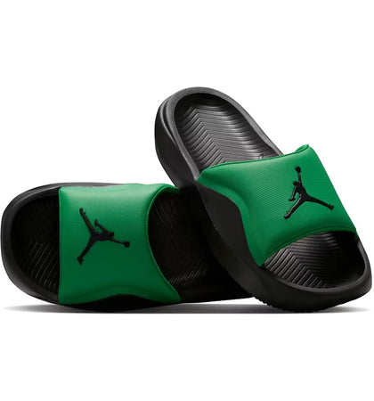 Jordan Franchise Slide Lucky Green Black (GS) - authentic Jordan sneakers