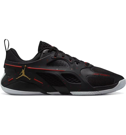 Jordan Heir Black Red Metallic Gold - authentic Jordan sneakers