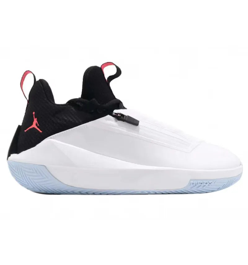 Jordan Jumpman Hustle White Black Red - vue 360