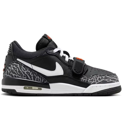 Jordan Legacy 312 Low Black White Safety Orange (GS) - authentic Jordan sneakers