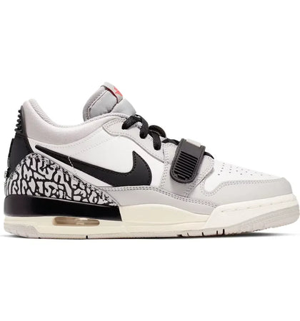 Jordan Legacy 312 Low Tech Grey Fire Red Black (GS) - authentic Jordan sneakers