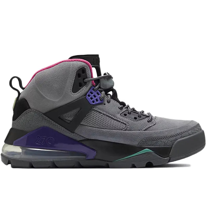 Jordan Spizike 270 Boot Smoke Grey - vue 360