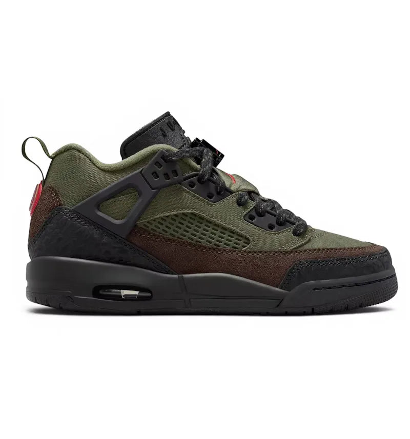 Jordan Spizike Low Medium Olive - vue 360