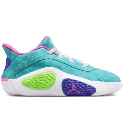 Jordan Tatum 2 Hyper Jade White Hyper Pink Green Strike (PS) - authentic Jordan sneakers