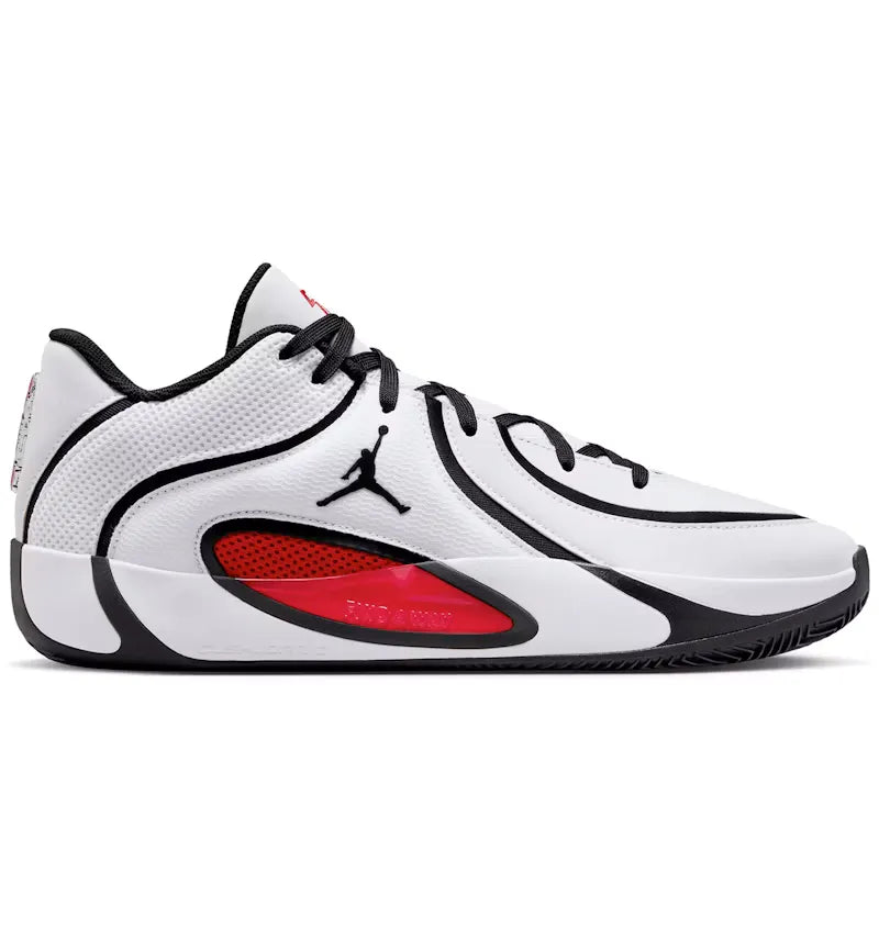 Jordan Tatum 4 White University Red - vue 360