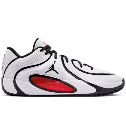 Jordan Tatum 4 White University Red - authentic Jordan sneakers