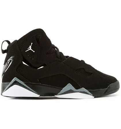 Jordan True Flight Black Metallic Silver (GS) - authentic Jordan sneakers