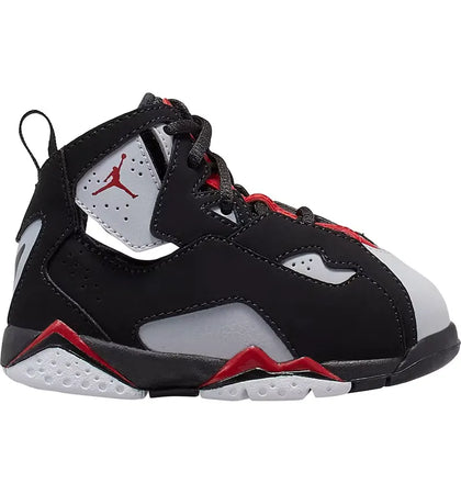 Jordan True Flight Black Varsity Red Wolf Grey (TD) - authentic Jordan sneakers