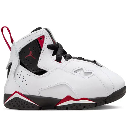 Jordan True Flight White Black Varsity Red (TD) - authentic Jordan sneakers