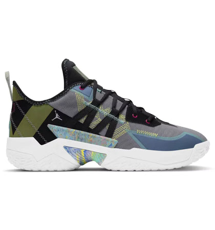 Jordan Westbrook One Take 2 Wolf Grey Multi - authentic Jordan sneakers