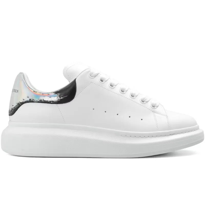 Alexander McQueen Larry Oversized White Silver - vue 360