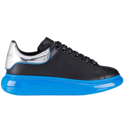 Alexander McQueen Oversized Black Blue Silver