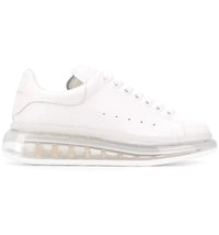 Alexander McQueen Oversized Clear Sole White (Women's)