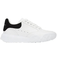 Alexander McQueen Oversized Court Trainer White Black (Women's)