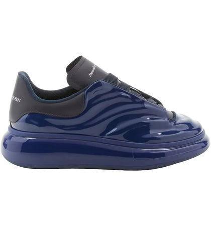 Alexander McQueen Oversized Gloss Navy - authentic Alexander McQueen sneakers