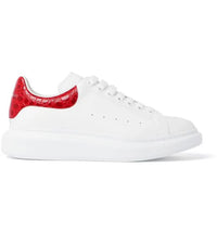 Alexander McQueen Oversized Red Croc Effect