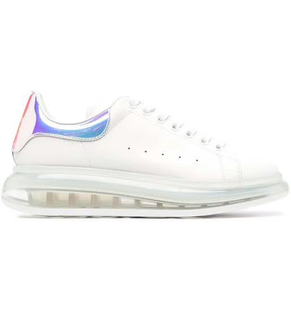 Alexander McQueen Oversized White Shock Pink - authentic Alexander McQueen sneakers