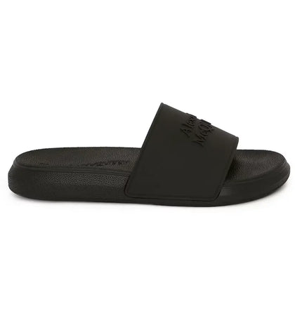 Alexander McQueen Pool Slide Black (Women's) - authentic Alexander McQueen sneakers