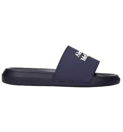 Alexander McQueen Pool Slide Navy (Women's) - authentic Alexander McQueen sneakers