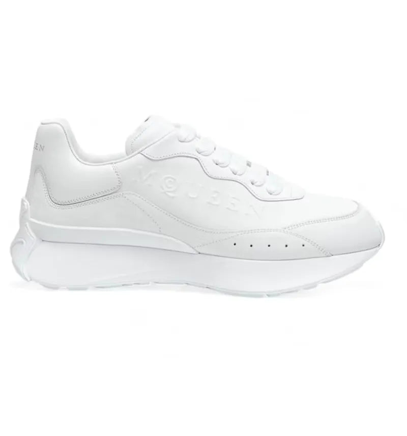 Alexander McQueen Sprint Runner White - vue 360