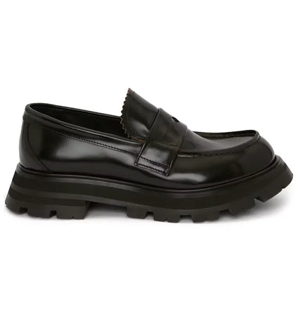 Alexander McQueen Wander Loafer Black (Women's) - authentic Alexander McQueen sneakers